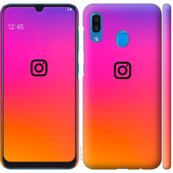 

Чехол на Samsung Galaxy A20 2019 A205F Instagram (04798)