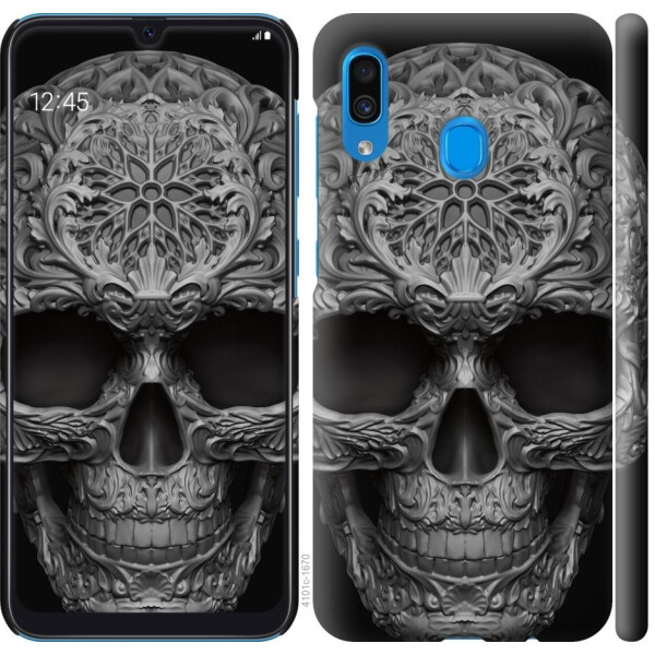 

Чехол на Samsung Galaxy A20 2019 A205F skull-ornament (04798)