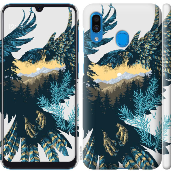 

Чехол на Samsung Galaxy A20 2019 A205F Арт-орел на фоне природы (04798)