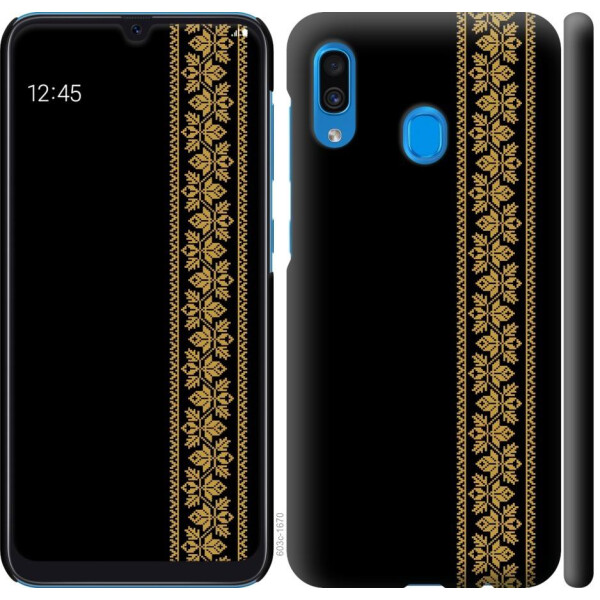 

Чехол на Samsung Galaxy A20 2019 A205F Вышиванка 34 (04798)