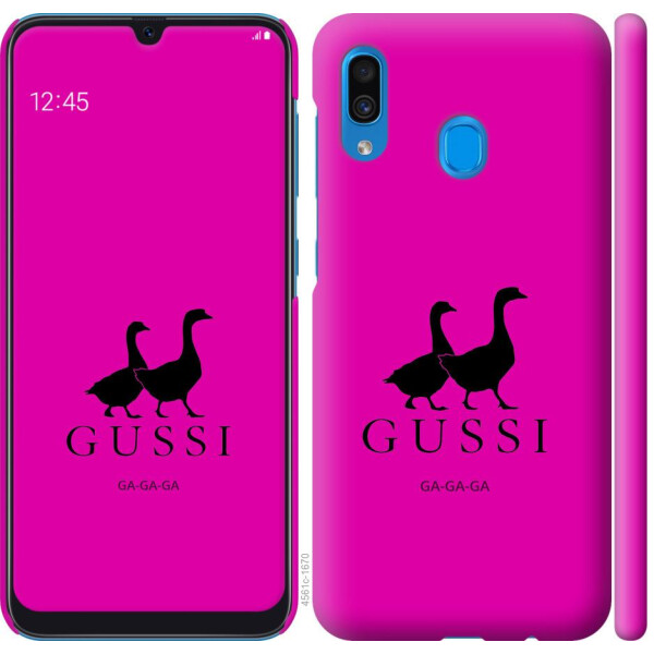 

Чехол на Samsung Galaxy A20 2019 A205F Гуси (04798)