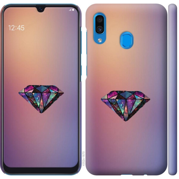 

Чехол на Samsung Galaxy A20 2019 A205F Диамант (04798)