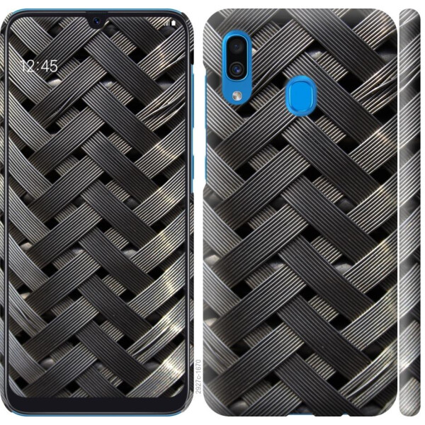 

Чехол на Samsung Galaxy A20 2019 A205F Металлические фоны (04798)