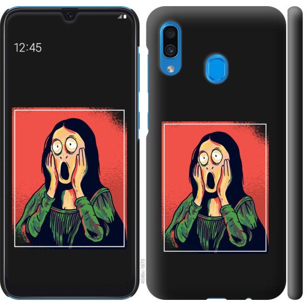 

Чехол на Samsung Galaxy A20 2019 A205F Мона Лиза (04798)