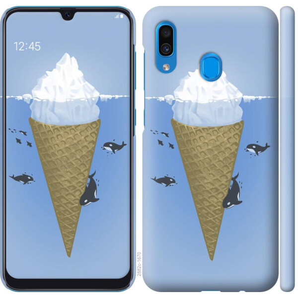

Чехол на Samsung Galaxy A20 2019 A205F Мороженое Айсберг (04798)