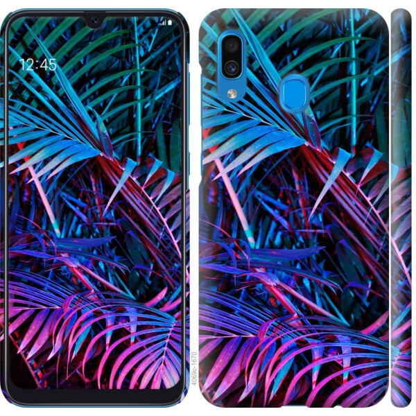 

Чехол на Samsung Galaxy A20 2019 A205F Папоротник под ультрафиолетом (04798)