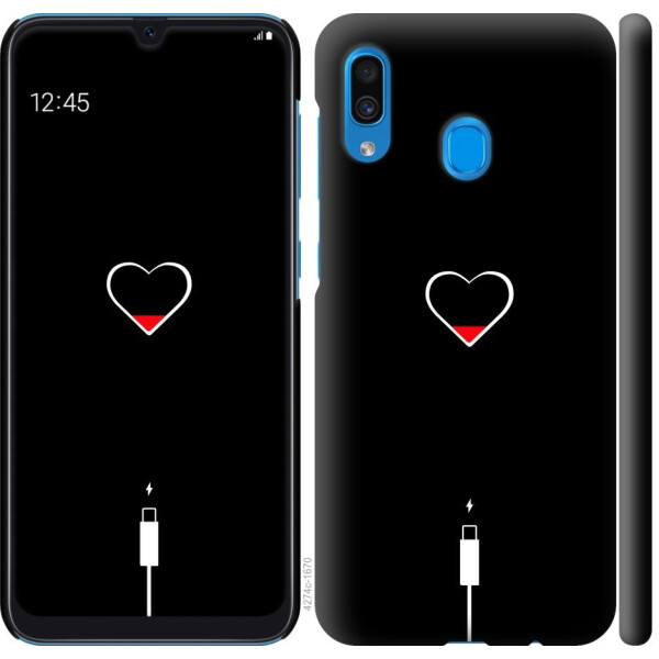 

Чехол на Samsung Galaxy A20 2019 A205F Подзарядка (04798)