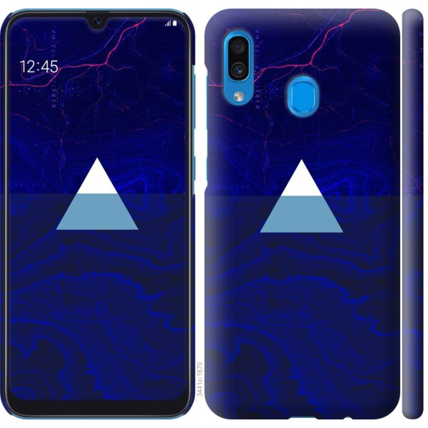 

Чехол на Samsung Galaxy A20 2019 A205F Треугольник (04798)