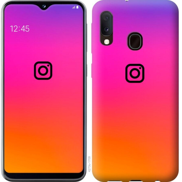

Чехол на Samsung Galaxy A20e A202F Instagram (04798)