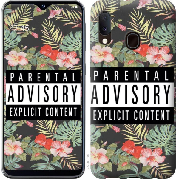 

Чехол на Samsung Galaxy A20e A202F Parental advisory (04798)