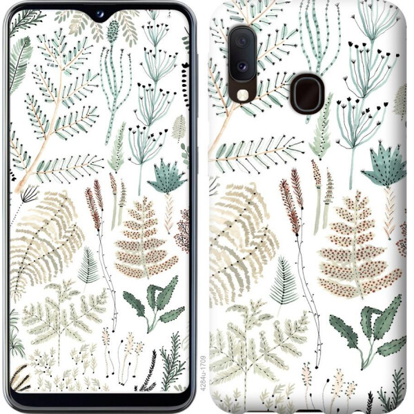 

Чехол на Samsung Galaxy A20e A202F Ветки (04798)