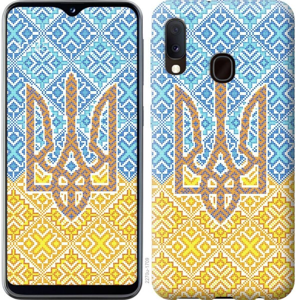 

Чехол на Samsung Galaxy A20e A202F Герб Украины 2 (04798)