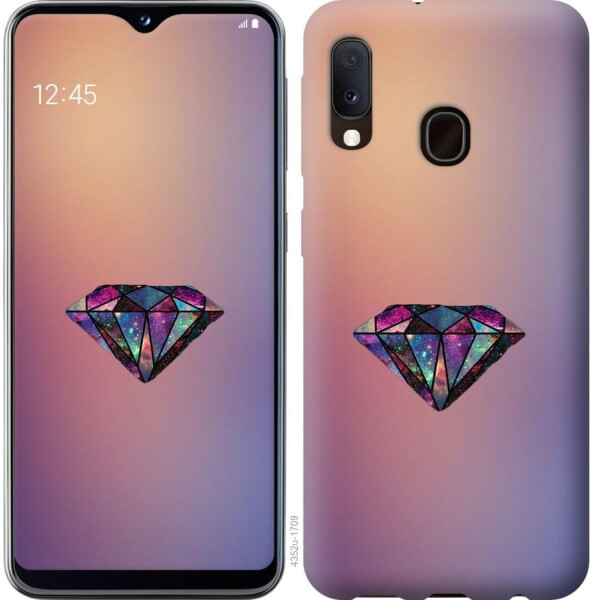 

Чехол на Samsung Galaxy A20e A202F Диамант (04798)