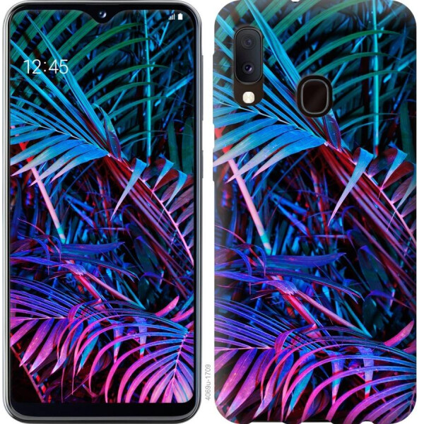 

Чехол на Samsung Galaxy A20e A202F Папоротник под ультрафиолетом (04798)