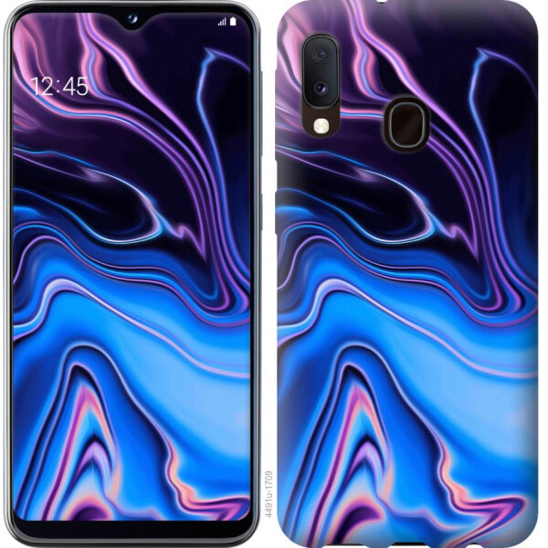 

Чехол на Samsung Galaxy A20e A202F Узор воды (04798)