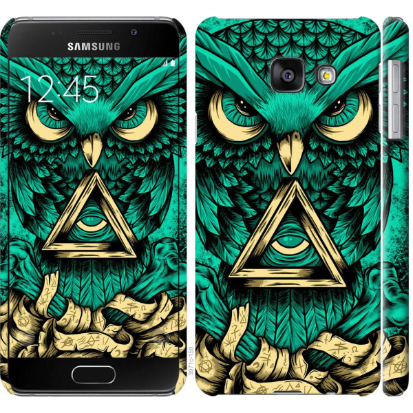 

Чехол на Samsung Galaxy A3 (2016) A310F Сова Арт-тату (04798)