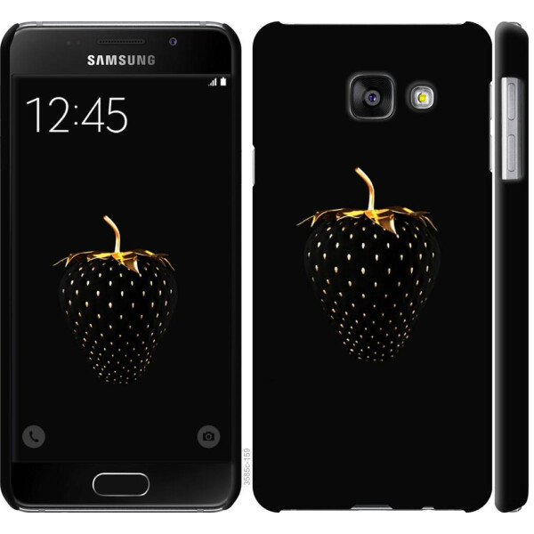 

Чехол на Samsung Galaxy A3 (2016) A310F Черная клубника (04798)