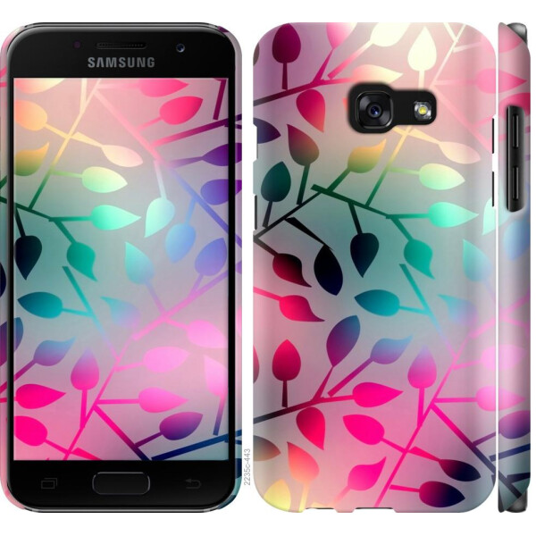 

Чехол на Samsung Galaxy A3 (2017) Листья (04798)