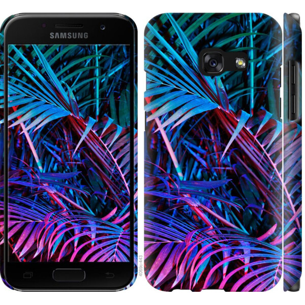 

Чехол на Samsung Galaxy A3 (2017) Папоротник под ультрафиолетом (04798)