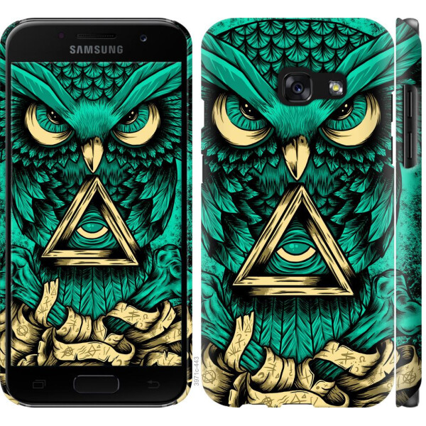 

Чехол на Samsung Galaxy A3 (2017) Сова Арт-тату (04798)