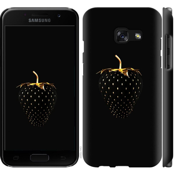 

Чехол на Samsung Galaxy A3 (2017) Черная клубника (04798)