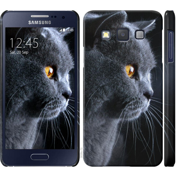 

Чехол на Samsung Galaxy A3 A300H Красивый кот (04798)