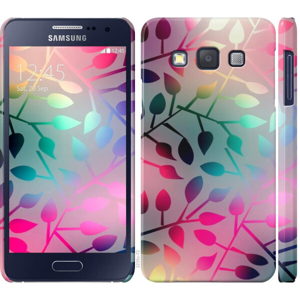 

Чехол на Samsung Galaxy A3 A300H Листья (04798)