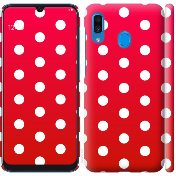 

Чехол на Samsung Galaxy A30 2019 A305F Градиент, Горошек (04798)