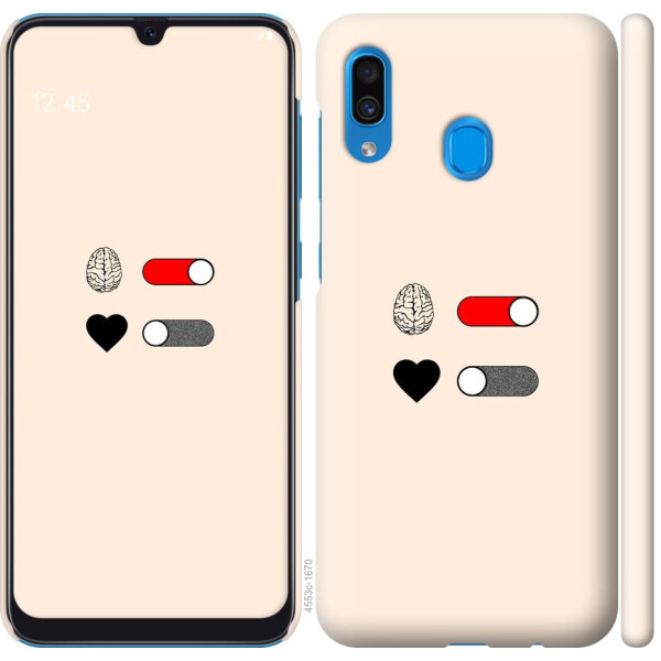 

Чехол на Samsung Galaxy A30 2019 A305F Любовь и ум (04798)