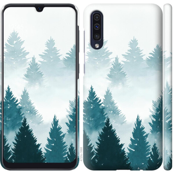 

Чехол на Samsung Galaxy A30s A307F Акварельные Елки (04798)
