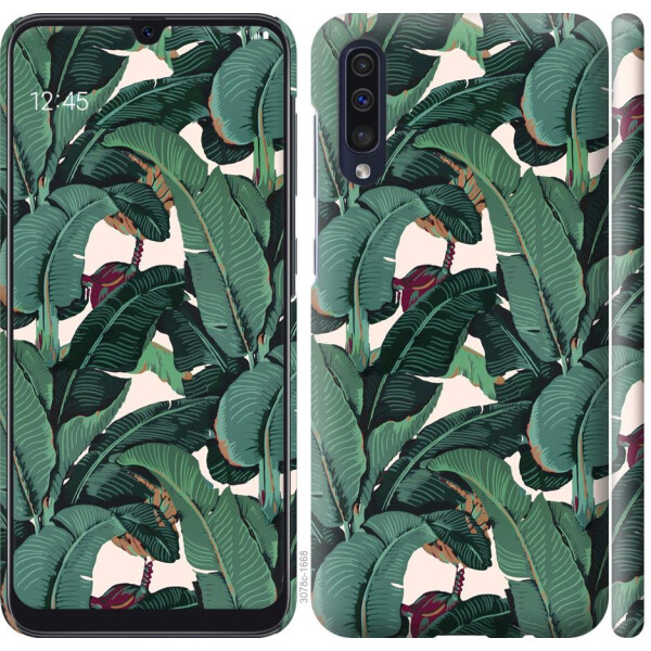 

Чехол на Samsung Galaxy A30s A307F Банановые листья (04798)