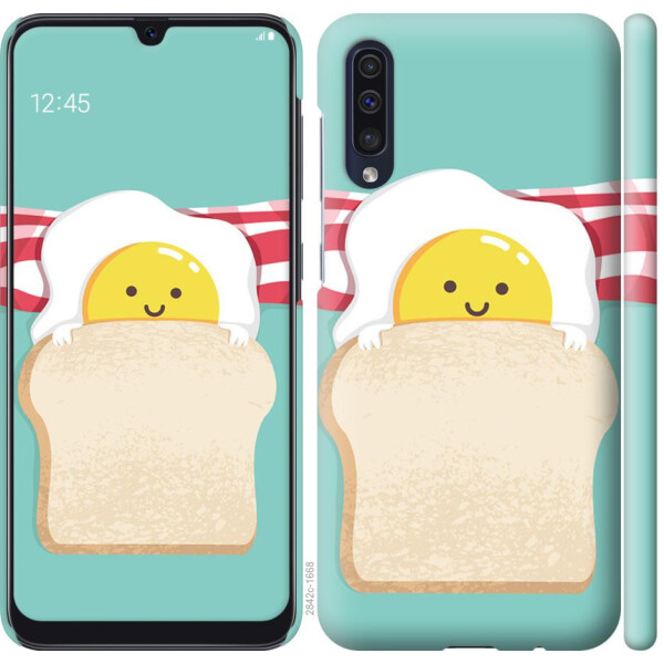 

Чехол на Samsung Galaxy A30s A307F Веселая глазунья (04798)
