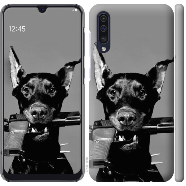 

Чехол на Samsung Galaxy A30s A307F Доберман (04798)