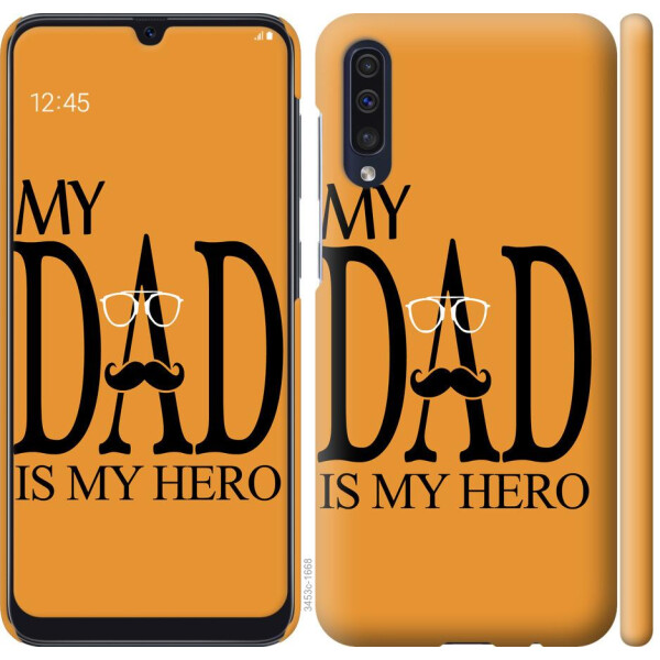 

Чехол на Samsung Galaxy A30s A307F Мой папа Герой (04798)