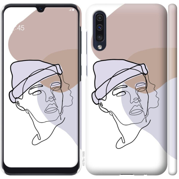 

Чехол на Samsung Galaxy A30s A307F Силуэт (04798)