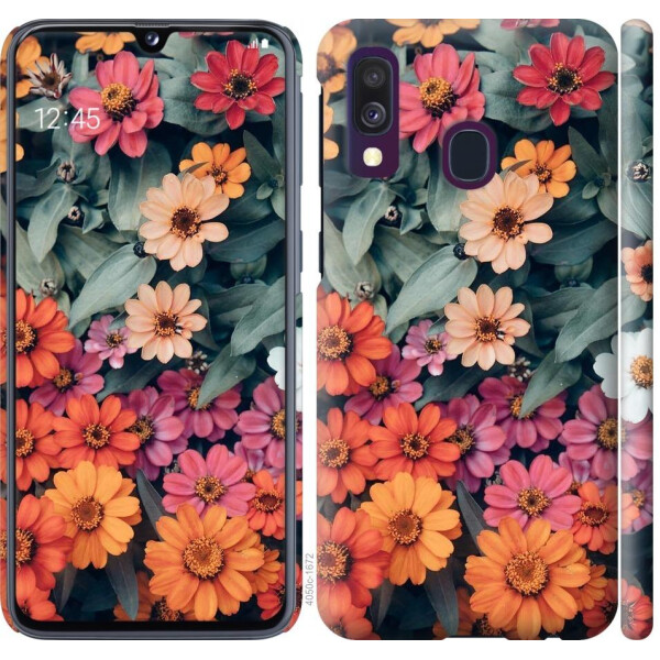 

Чехол на Samsung Galaxy A40 2019 A405F Beauty flowers (04798)