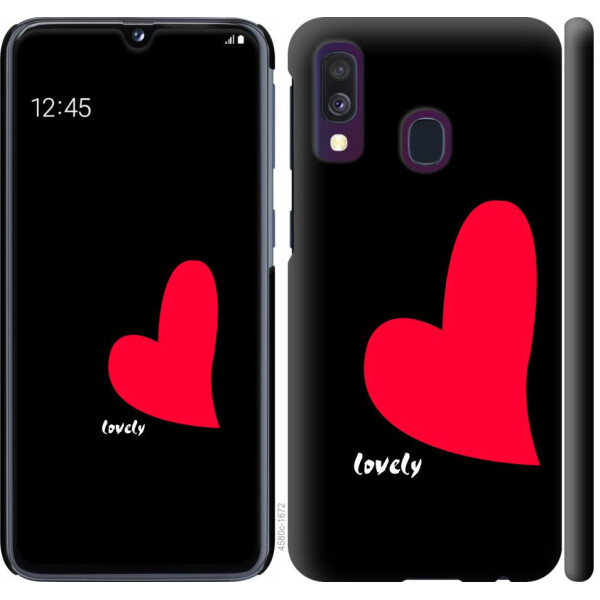 

Чехол на Samsung Galaxy A40 2019 A405F Lovely (04798)
