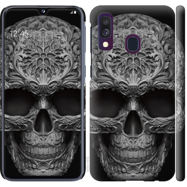 

Чехол на Samsung Galaxy A40 2019 A405F skull-ornament (04798)