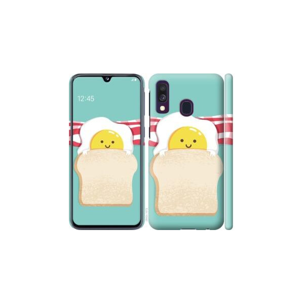 

Чехол на Samsung Galaxy A40 2019 A405F Веселая глазунья (04798)