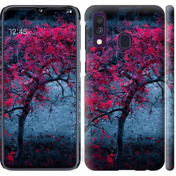 

Чехол на Samsung Galaxy A40 2019 A405F Дерево с яркими листьями (04798)