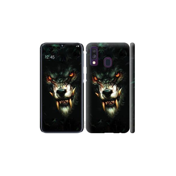 

Чехол на Samsung Galaxy A40 2019 A405F Дьявольский волк (04798)