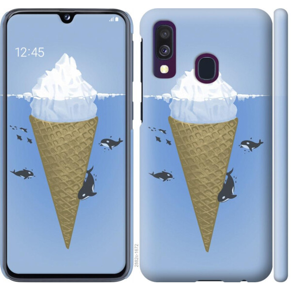 

Чехол на Samsung Galaxy A40 2019 A405F Мороженое Айсберг (04798)