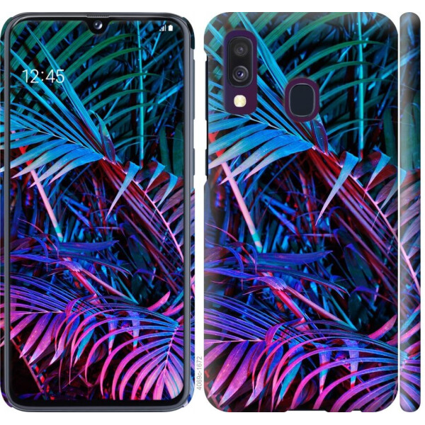 

Чехол на Samsung Galaxy A40 2019 A405F Папоротник под ультрафиолетом (04798)