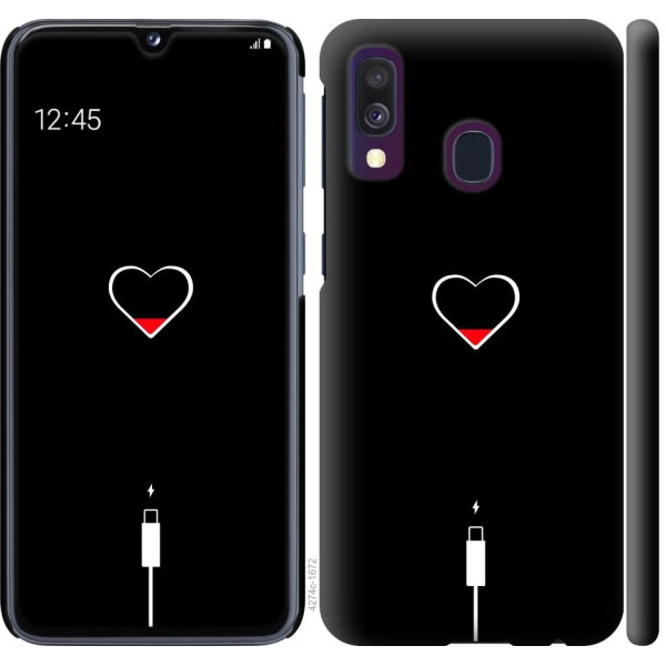 

Чехол на Samsung Galaxy A40 2019 A405F Подзарядка (04798)