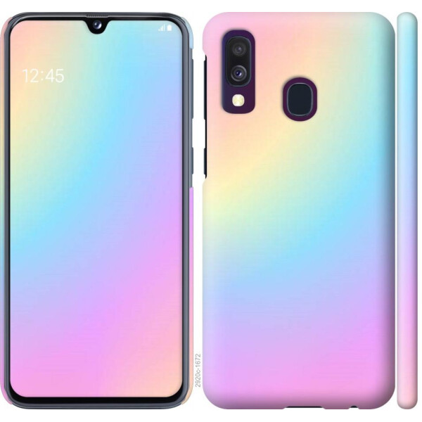 

Чехол на Samsung Galaxy A40 2019 A405F Радуга 2 (04798)