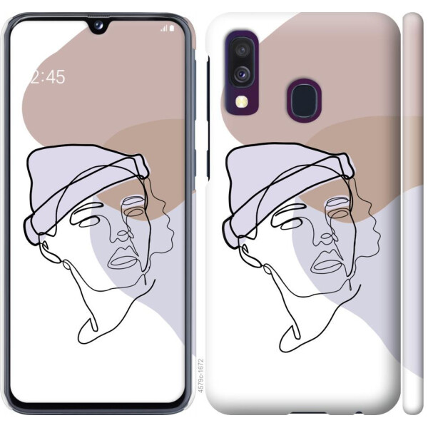 

Чехол на Samsung Galaxy A40 2019 A405F Силуэт (04798)