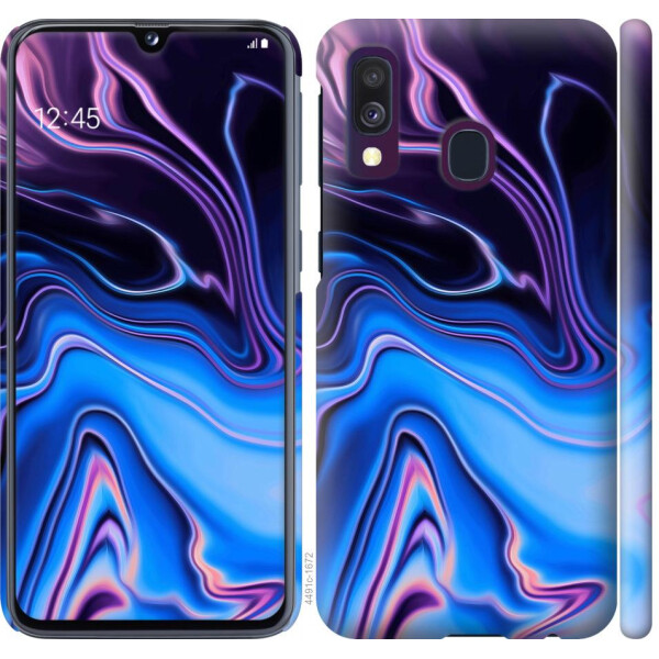 

Чехол на Samsung Galaxy A40 2019 A405F Узор воды (04798)