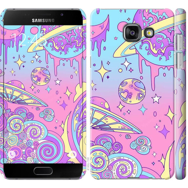 

Чехол на Samsung Galaxy A5 (2016) A510F Розовая галактика (04798)