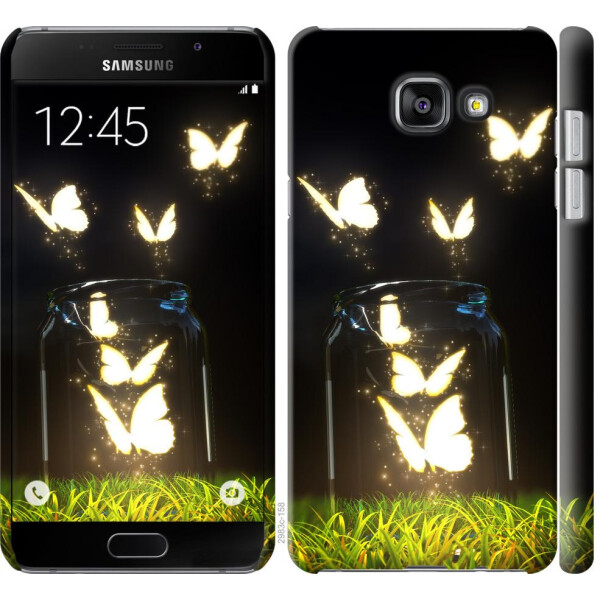 

Чехол на Samsung Galaxy A5 (2016) A510F Светящиеся бабочки (04798)