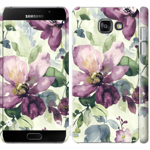 

Чехол на Samsung Galaxy A5 (2016) A510F Цветы акварелью (04798)